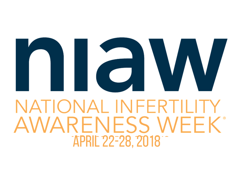 NIAW: National Infertility Awareness Week April 22-28, 2018